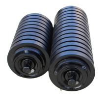 Customized Conveyor Comb Type Return Rubber Ring impact Roller